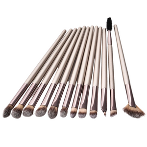 Champagne Makeup Brushes